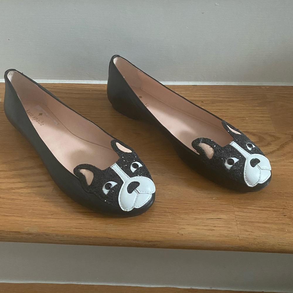 Kate spade bulldog flats size 8